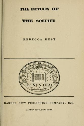Cover of The Return of the Soldier