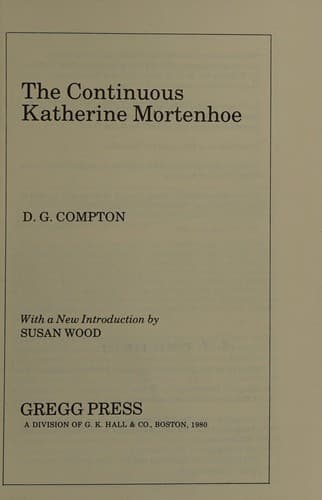 Cover of The Continuous Katherine Mortenhoe